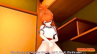 3d Hentai) Chika Ruda – Red Haired Chick Masturbates (koikatu )