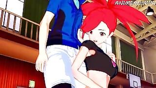Pokemon Trainer Flannery POV Sex Scene Animation