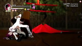 Charming Teen Babe Hentai Airi Licked By Santa Claus in a Sexy Sex Hentai Game Xxx Christmas Special