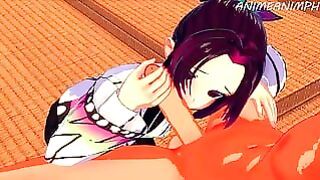 Demon Slayer Shinobu Sucks Your Big Cock