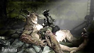 Riding the Terror Futanari Rayhuma