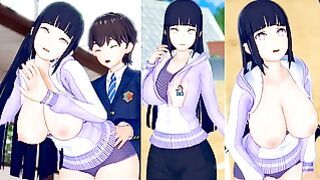 Naruto( ) 3dcg [hentai Game Koikatsu! Hinata Hyuga(anime 3dcg Video)]