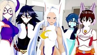 My Hero Academia: Pro Hero Fuckfest (3d Hentai)