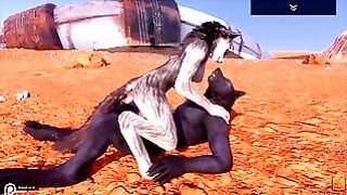 Wild Life Furry Porn With Wolf Creampie