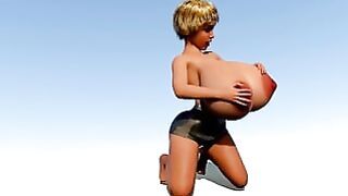 Second Boobs Expansion Animation Kink