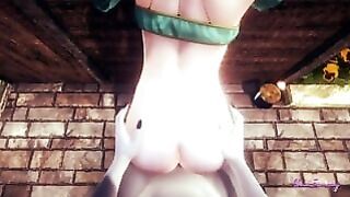 Zelda Yaoi Femboy – Link Pov Fucked Against the Wall (uncensored)