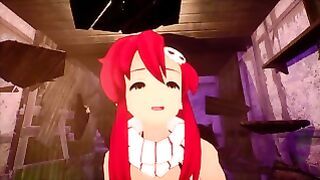 Yoko Giantess Growth Younger Redhead