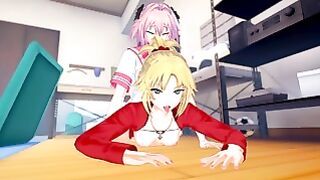 Fate  Astolfo X Mordred