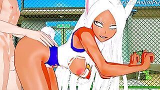 Mirko Big Ass Doggystyle Fuck in Pov – My Hero Academia Hentai