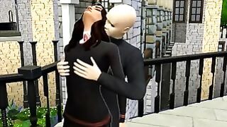 The Sims Animation Voldemore and Hermione Sex