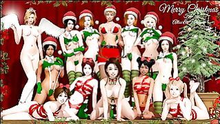 The Headmasters Christmas Eve Christmas Pornplay Hentai Game Ep4 Santa Gushing Twice This Year