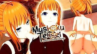 Mushoku Tensei Hot MILF Zenith Koikatsu Public Sex Animation