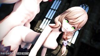 Genshin Impact – Lisa Drilled from Behind [uncensored Hentai 4k]