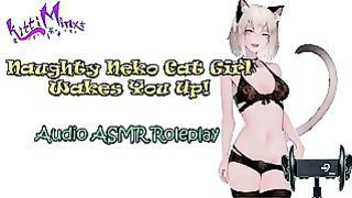 Asmr Ecchi – Twisted Anime Neko Cat Babe Wakes You Up! Audio Roleplay