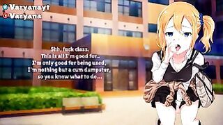 School Bimbo Convinces You Student