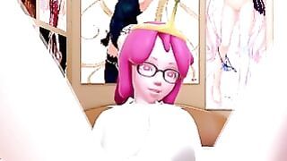 Princess Bubblegum and Marceline the Vampire Queen Double Vibrator Adventure Time