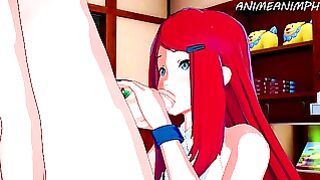 Kushina from Naruto Takes on a Big Dick in 3D Hentai Animation
