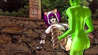 Kokoro Fucked Hard By Ogre Goblin Monster (4 of 11)