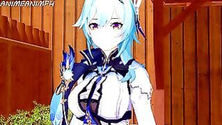 Genshin Impact Eula Hentai 3d