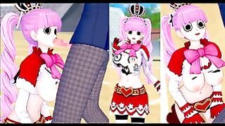 (one Piece) 3dcg [hentai Game Koikatsu! one Piece Perona(anime 3dcg Video)