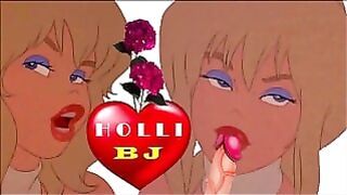 Blonde Holli Fellatio Cartoon Big Boobs Dancer Licks Dick and Fucks Hentai Bj Oral Dick Blowjing