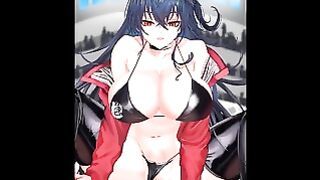 Taihou Azur Lane Cowgirl Sex and Creampie