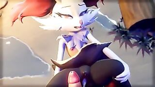Braxien Breeding Pokemon Thigh Job Pokemon Pokemon Hentai Braixen anime Porn
