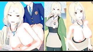 Naruto( ) 3dcg [hentai Game Koikatsu! Tsunade (anime 3dcg Video)]