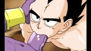 Dragon Nut Z – Vegeta X Majin Buu – Uncensored Yaoi Hentai Homosexual