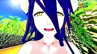 Albedo from Overlord Fucks With You and Hugs You With Her Big Boobs