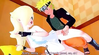 Naruto Fucked Princess Mario Creampied Her Virgin Cunt