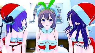 Yotsuba Xmas the Quintessential Quintuplets 3d #hentai