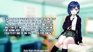 Tomboy School Buddy Nurses You (caring asmr)