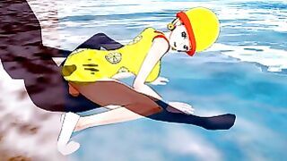 Courier Mikita Miss Valentine Hentai 3d one Piece