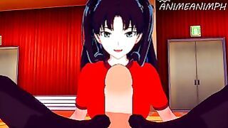 Fate Keep Night: Fucking Rin tohsaka in Pov (3d Hentai Uncensored)