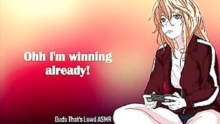 Lewd Step Sister is too Competitive… (asmr)