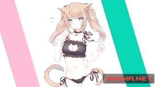 SOUND PORN | Tsundere catgirl pleases her master | Japanese ASMR