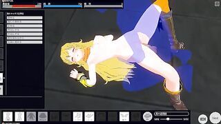 [CM3D2] - RWBY Hentai - Busty Blonde Yang Xiao Long Having Private Pool Fun