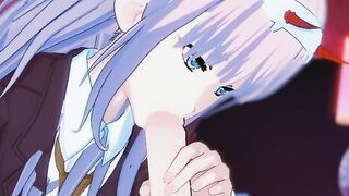 Darling in the FranXX - Zero Two 3D Hentai