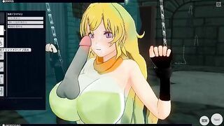 [CM3D2] RWBY Hentai - Training Yang Xiao Long's Throat And Ass