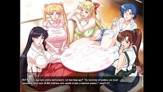 Sailor Fuku Bijin Tsuma Senshi Aheahe Moon CH 1: The Sailor MILF