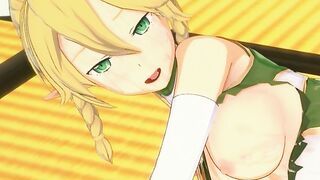 Sword Art Online - Leafa 3D Hentai