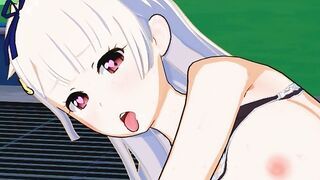 Kantai Collection - Yuudachi (Kai Ni) 3D Hentai