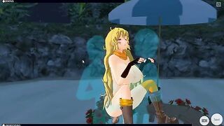 CM3D2 RWBY Hentai - Yang Xiao Long Gangbang At The Beach
