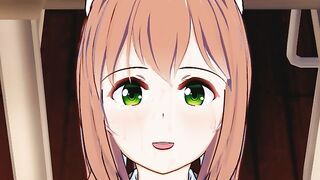 DDLC - Monika Sucks You Off After Creampie