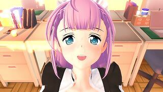 Mafuyu Kirisu We Never Learn Teacher room sex 3d hentai