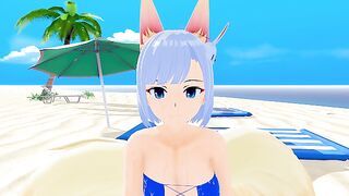 Kaga Azur Lane 3d #hentai