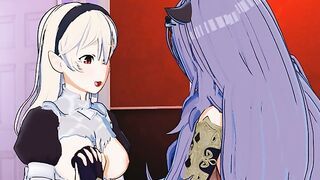 Fire Emblem - Corrin X Camilla 3D Threesome Hentai