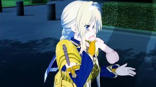 Alice (Knight vers.) - Sword Art Online / SAO - 3D Hentai