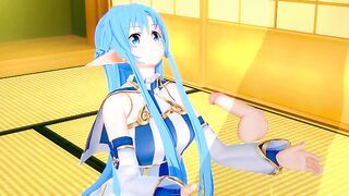 Asuna (ALO version) - Sword Art Online / SAO - 3D Hentai